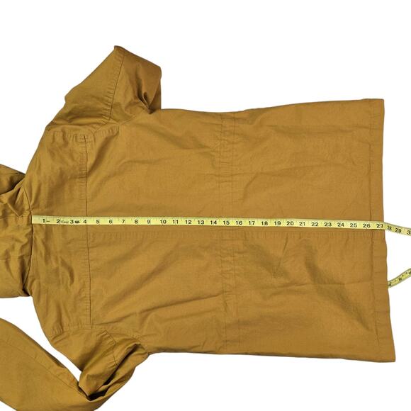 Womens Love Tree Jacket Size Medium Mustard Utility Cotton Lined - Picture 5 of 7